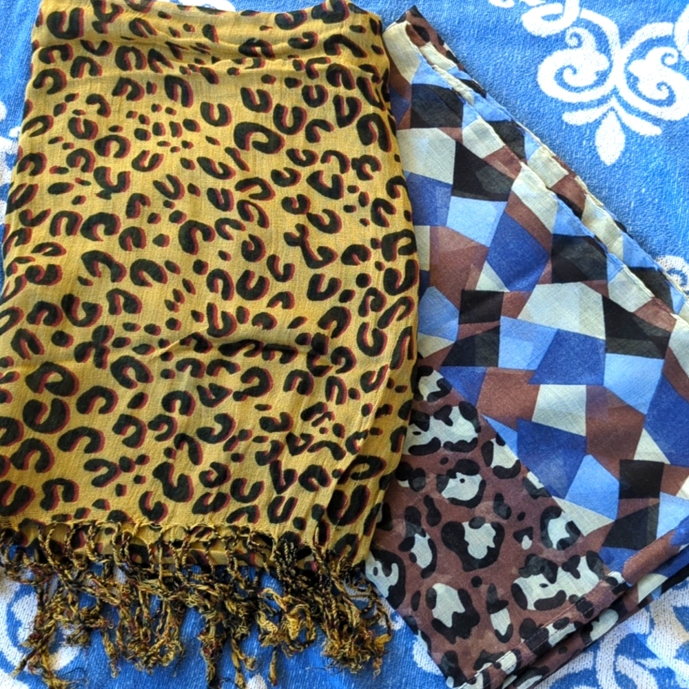 Animal Print Scarves